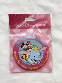 ディズニー　レトロ　缶バッジ