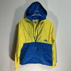 THE NORTH FACE マウンテンパーカー イエロー ブルー M素材東レのサムネイル