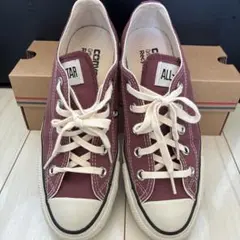 美品　CONVERSE ALL STAR ローカット ボルドーのサムネイル