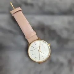 新品 稼働中】Kate Spade 手書き風デザイン 腕時計 ピンク - メルカリ