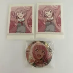 プロセカ鳳えむ　ぱしゃこれ　グリッター缶バッチ