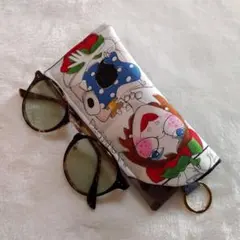 メガネケース ロラライハリス ハンドメイド サングラスケース 大きめタイプのサムネイル