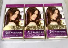 【新品未使用】ロレアルパリ エクセランス 6WB 3個セットのサムネイル