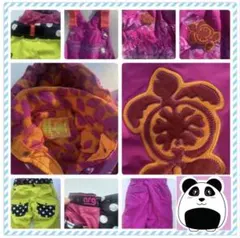 【PHENIX】子供用スキーウェア 上下セット 160 ピンク 目立つカラー