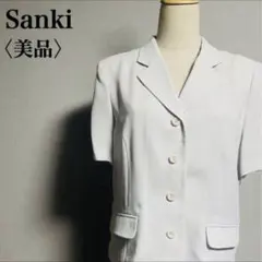 Sanki セットアップ M 半袖 グレー セレモニー スーツ　入学式　卒業式
