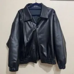 美品 FREAK'S STORE ブラックレザージャケット サイズF