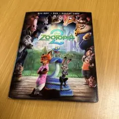 【輸入盤】ズートピア2 ZOOTOPIA 2 Blu-ray&DVD正規品　中古