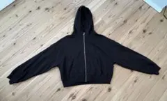 H&M ジップアップパーカー ブラック Mサイズのサムネイル