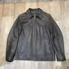 Eddie Bauer ブラウンレザージャケット
