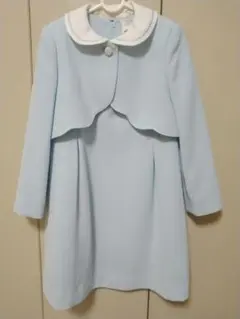 女の子　フォーマル　110cm　115cm　水色　アートレター