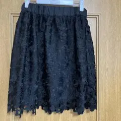 PEYTON PLACE ブラック フレアスカート M