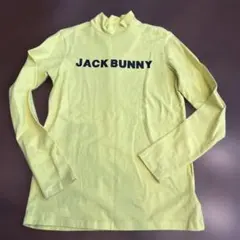 レディース　JACK BUNNY イエロー タートルネックシャツ