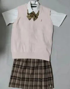 ★セット販売3月19日までEASTBOY ベスト、シャツ、リボン、スカートセット