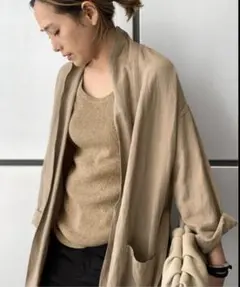 L'Appartement AP studio beige ロングコートのサムネイル