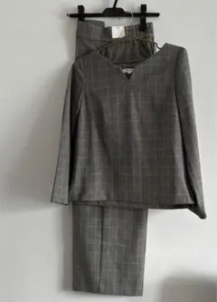 新品未使用タグ付き　plst セットアップ　プラステ　カジュアル　冠婚葬祭