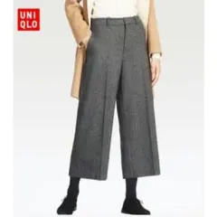 ウール ガウチョパンツ