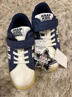 ANAP KIDS ネイビー スニーカー18センチ