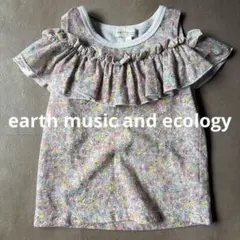 earth music&ecology 花柄トップス　95のサムネイル