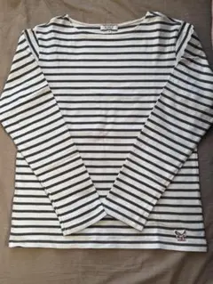 AIGLE ストライプ 長袖Tシャツ S