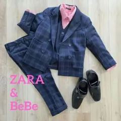 ZARA　BeBe　男の子　フォーマルスーツセット4点　卒園　入学