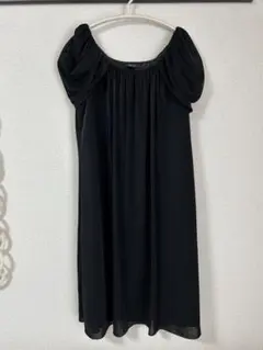 パフスリーブ　ワンピース　コムサ