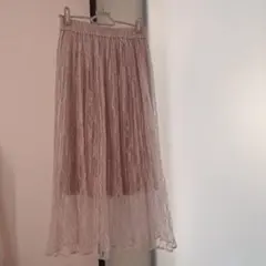 RETRO GIRL レトロガール レーススカート グレー