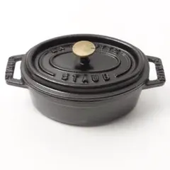 STAUB ストウブ ピコ・ココット 16cm ラウンド ブラック 旧型 - メルカリ