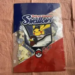 東京ヤクルトスワローズ ポケモン 30周年 巾着＆クリアファイルセット