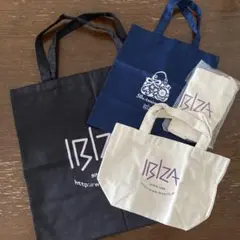 IBIZA エコバッグ 4点セットのサムネイル