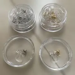 イヤリング用金具セット シルバー ゴールド