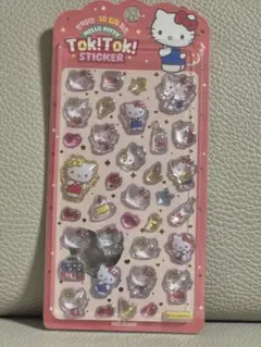 サンリオ TOK!TOK! 3D ステッカー シール ハローキティ