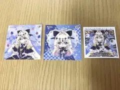 3枚セット　名探偵プリキュア プリキュアシール キュアアルカナシャドウ
