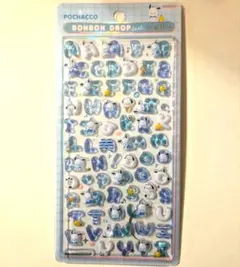 【正規品】文字 ボンボンドロップ ポチャッコ イニシャル アルファベット シール