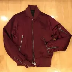 シルク ブルゾン