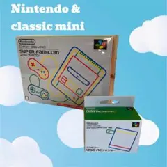 【美品】ニンテンドースーパーファミコンクラシックミニ＋ACアダプタ