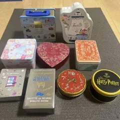 空き缶 小物入れ スチール缶 お菓子入れ GODIVA 묶음 판매 手芸 工作