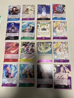 ワンピース　トレーディングカード　神の島の冒険16枚セット