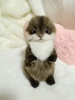 短足♡マンチカン子猫ちゃん♡くりくりオメメ♡アートドール