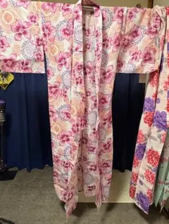 花柄 浴衣