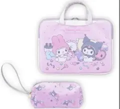 マイメロディ♡クロミ エンジェルポーチ付きマルチケース