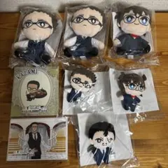 名探偵コナン セガラッキーくじ 江戸川コナン 風見裕也 ぬいぐるみ コナンカフェ