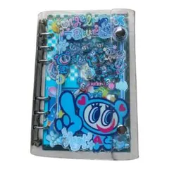 エンジェルブルー　なかむら　シャカシャカ　シール帳 バインダー ノート