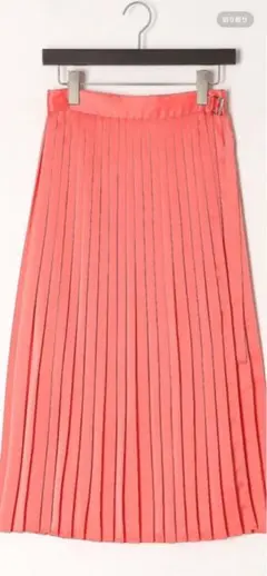 WRAP PLEATS SK プリーツスカート ピンクのサムネイル