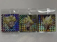 ドラゴンボール 超戦士シールウエハース超 超絶感謝の十周年 ゴッドレア3枚