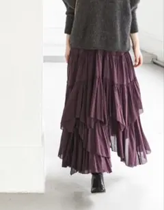 CASA FLINE ティアードスカート