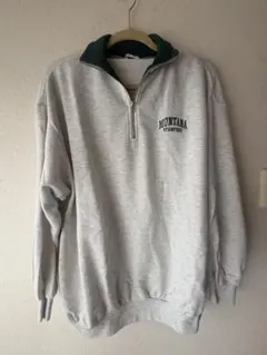 グレー ジップアップ トレーナー Mサイズ