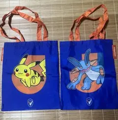 2枚セット　Vファーレン長崎　ポケモンコラボトートバッグ