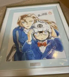 名探偵コナン 複製原画 複製サイン入りポストカードサイズ少年サンデー懸賞 名探偵コナン 複製原画 複製サイン入りポストカードサイズ少年サンデー