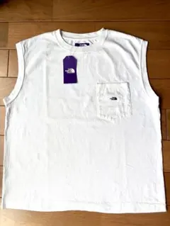 ノースフェイス　ノースリーブTシャツ 白 Ｓ　ユニセックスのサムネイル