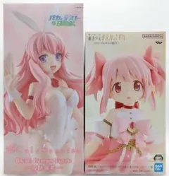 まどマギ 鹿目まどか バカテス 姫路瑞希 バニー フィギュア2点 新品未開封